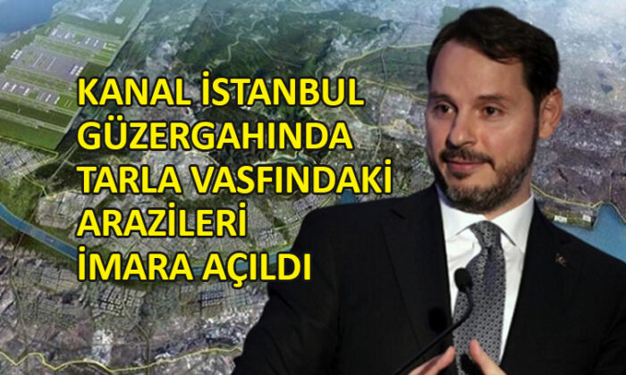 Berat Albayrak’ın arazilerine imar izni