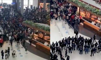 İstanbul Havalimanı’nda protesto