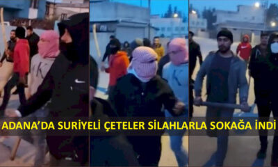 Adana’da şok görüntüler: Elleri sopalı grup…