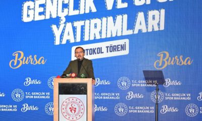 Gençlik ve Spor Bakanlığı’ndan Bursa’ya yatırım yağmuru