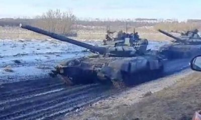 Rusya’nın ‘numarasız tankları’ Ukrayna’ya girdi