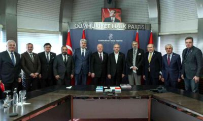 TGK Heyeti, CHP lideri Kılıçdaroğlu’nu ziyaret etti