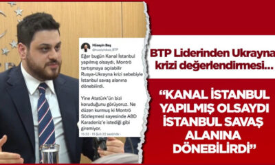 BTP lideri Baş’tan Ukrayna krizi değerlendirmesi