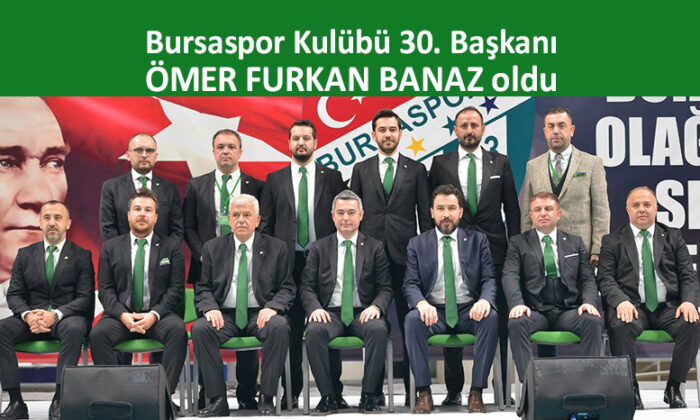 Bursaspor Kulübü’nde yeni başkan belli oldu