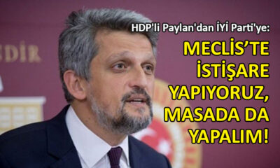 HDP’li Paylan’dan İYİ Parti’ye çağrı