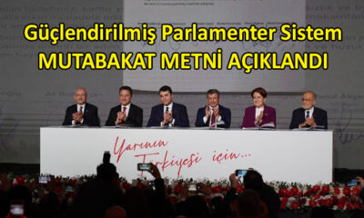 6 muhalefet lideri deklarasyona imza attı