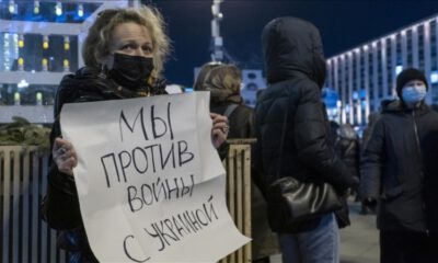 Rusya’da ‘savaşa hayır’ gösterileri sürüyor
