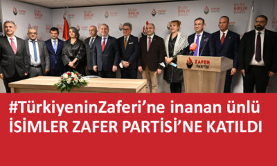 Zafer Partisi’nde üye katılım töreni heyecanı