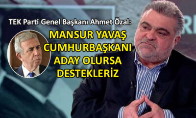Ahmet Özal’dan Mansur Yavaş sürprizi!