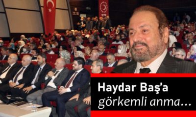 BTP’nin kurucusu Haydar Baş, İstanbul’da anıldı