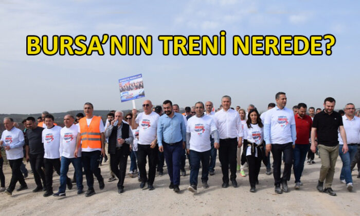 CHP Bursa İl Örgütü’nden protesto yürüyüşü
