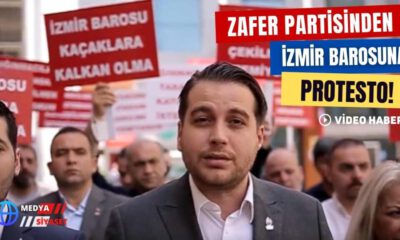 Zafer Partisi İl’den İzmir Barosuna ‘kaçak’ protestosu