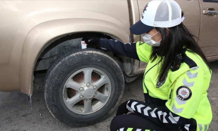 Zorunlu kış lastiği uygulaması sona erdi