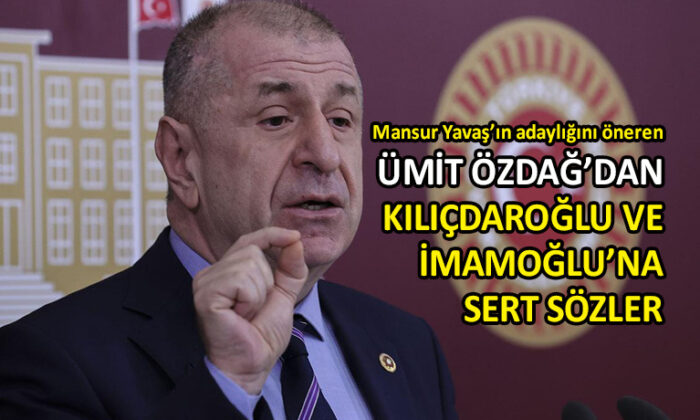 Ümit Özdağ’dan çarpıcı ‘aday’ açıklaması