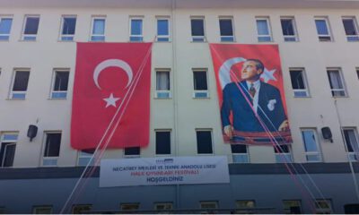 Necatibey MTAL Halk Oyunları Festivali’ne yoğun ilgi