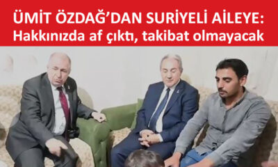 Özdağ ile Suriyeli aile arasında ilginç diyalog