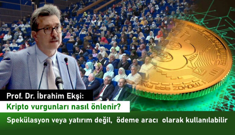 Prof. İbrahim Ekşi, ‘kripto para’yı anlattı