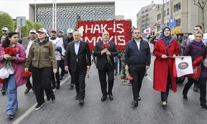 1 Mayıs Emek ve Dayanışma Günü kutlanıyor