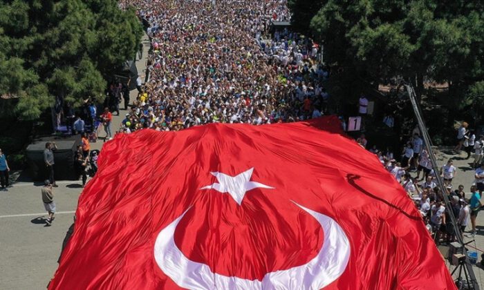 Tüm dünya, koşamayanlar için koştu