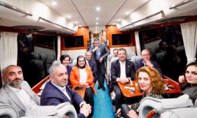 Nagehan Alçı, İmamoğlu’nun otobüsünde çıktı!