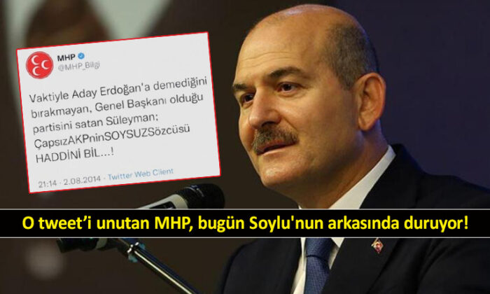 Soylu’nun o tweet’i yeniden gündemde…