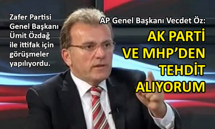 AP Genel Başkanı Öz’den dikkat çeken açıklama