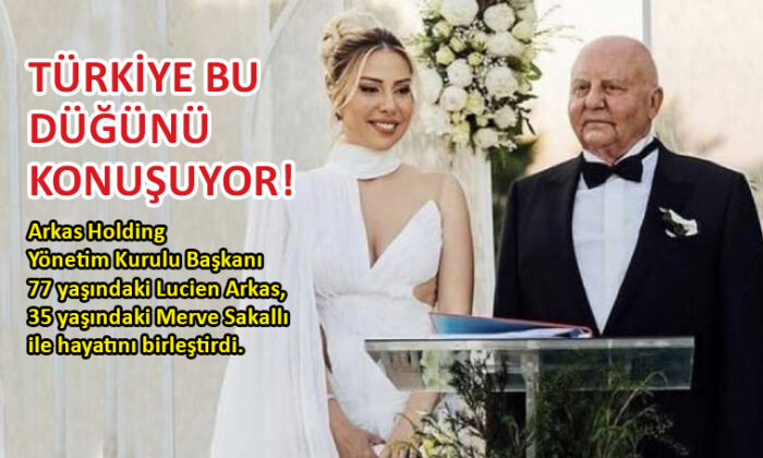 Lucien Arkas, Merve Sakallı ile evlendi