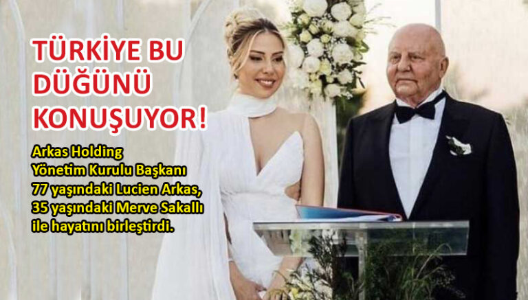 Lucien Arkas, Merve Sakallı ile evlendi