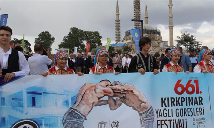 661. Tarihi Kırkpınar Yağlı Güreşleri Festivali başladı