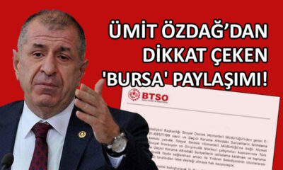 Özdağ, ‘Bursa’ paylaşımıyla yine gündem oldu