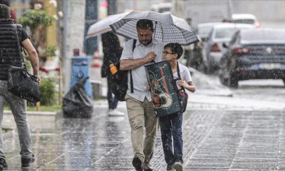 Hava sıcaklıkları düşüyor. Yağışlı hava geliyor