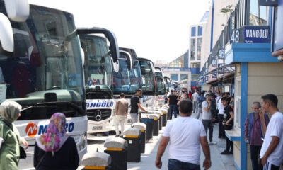 Otobüs firmalarında bayram yoğunluğu