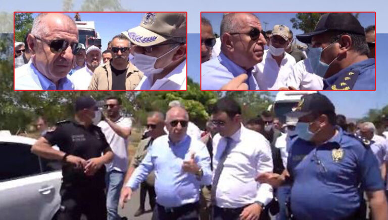 Ümit Özdağ’a Suriye sınırında müdahale