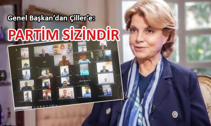 O genel başkan partisini Tansu Çiller’e verdi!