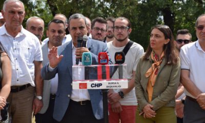 CHP Bursa İl’den eski TEKEL Tütün Deposu arazisinin imara açılmasına tepki