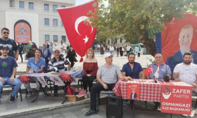 Bursa’da Zafer Partisi’ne yoğun destek!