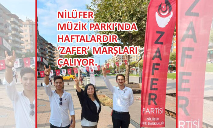 Nilüfer’de Türk gençliği ‘Zafer’e yürüyor