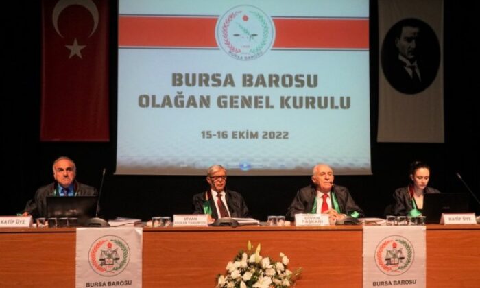 Bursa Barosu’nda Olağan Genel Kurul heyecanı