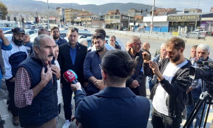 Bursa’da Beşyol esnafından Büyükşehir Belediyesi’ne tepki