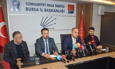 CHP Bursa’dan Sansür Yasası’na tepki