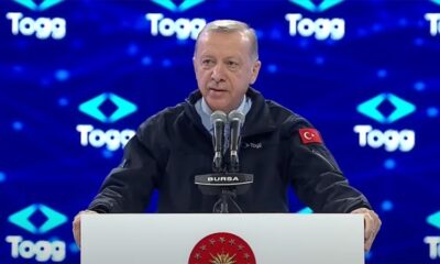 Erdoğan: Togg, prestijli bir Türk markası olarak birçok ülkede yolları süsleyecektir