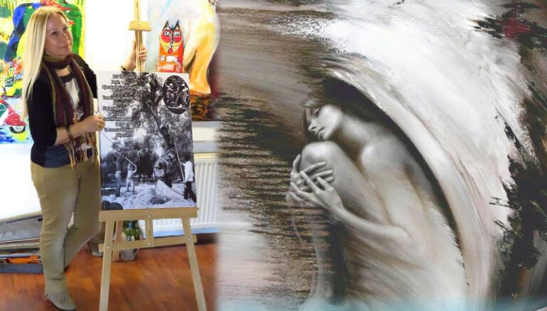 Ressam Gelengül Filiz’den ‘Sanatın İçinde Kendime Yolculuk’ sergisi
