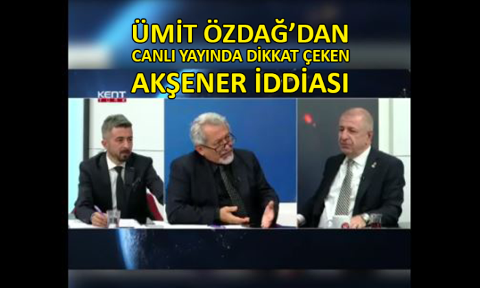 Ümit Özdağ’dan ‘altılı masa’ iddiası