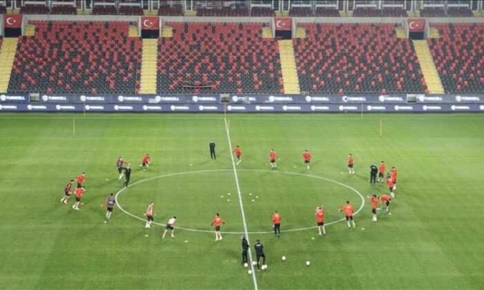 A Milli Futbol Takımı Çekya maçına hazır