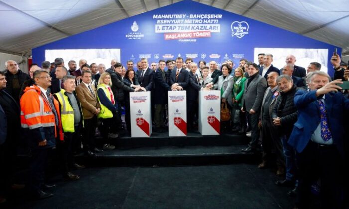 İstanbul’un batısında beklenen metro hattı yapımı başladı