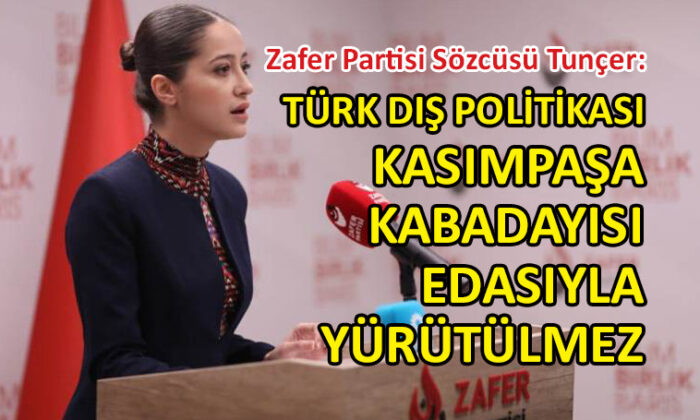 Zafer Partisi Sözcüsü Tunçer, sert çıktı!