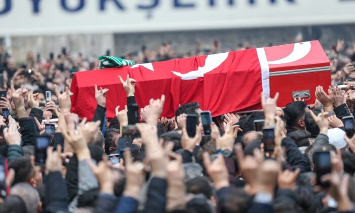 Sinan Ateş, Bursa’da son yolculuğuna uğurlandı