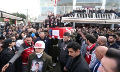 Şehit Üsteğmen Yavuz, son yolculuğuna uğurlandı