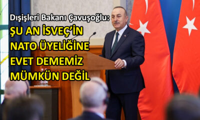 Dışişleri Bakanı Çavuşoğlu’ndan ‘güvenlik’ vurgusu