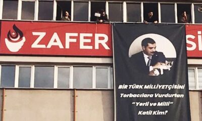 Zafer Partisi’nce asılan pankart siyaseti karıştırdı